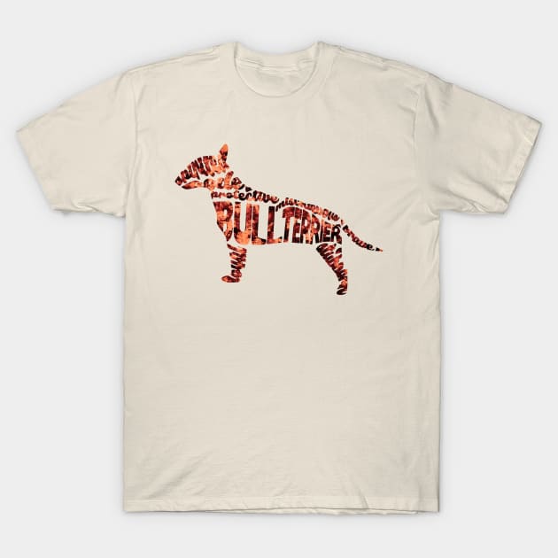 Bull Terrier T-Shirt by inspirowl